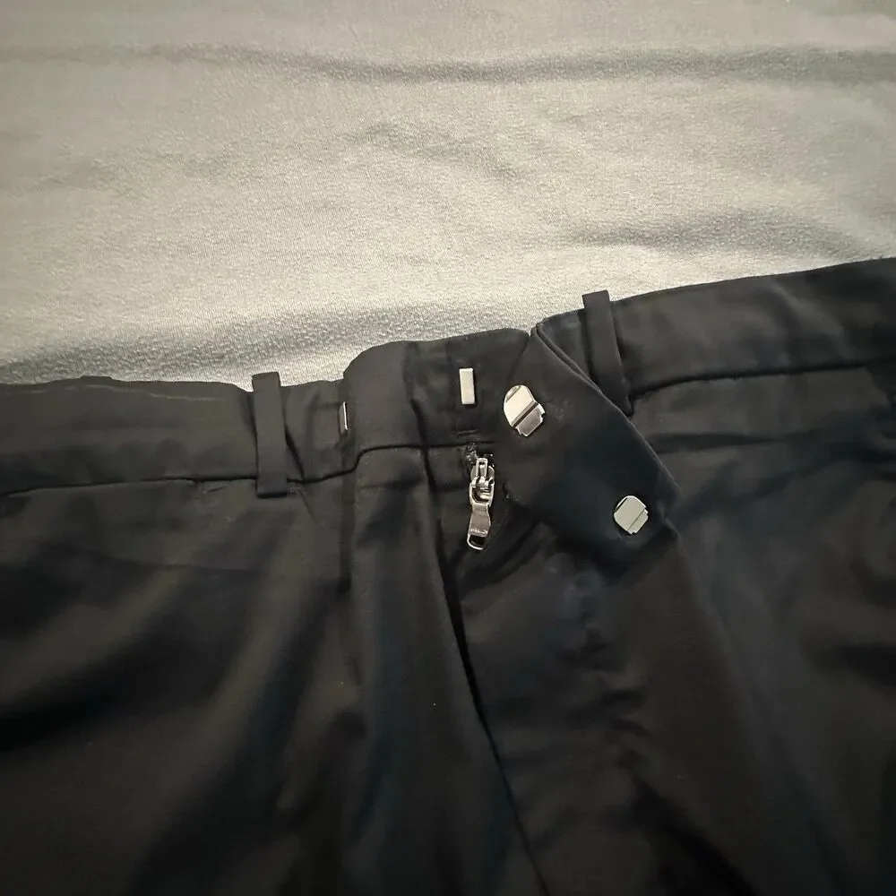 RLX Ralph Lauren Chino Shorts Mens 36 Classic Fit Performance Golf Stretch Black